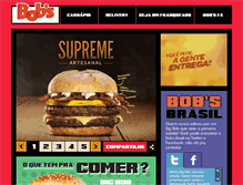 Tablet Screenshot of bobs.com.br